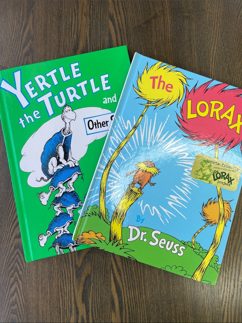 Dr. Seuss The Lorax & Yertle the Turtle Hardcover Book Set